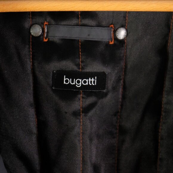 Bugatti Jacket Mens 46R Large Gray Insulated Park Winter Hooded Outdoor - Picture 9 of 12